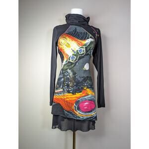 Euro Bohemian Print Dress